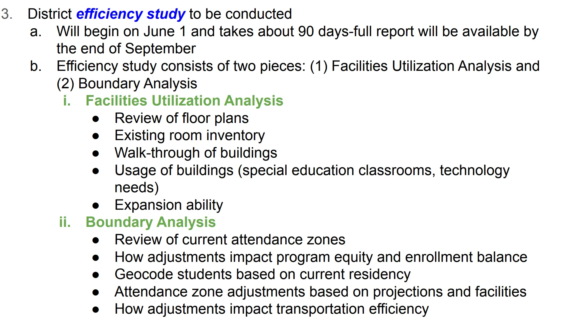 Figure 2. Strategic Planning “Next Steps”, from MTPS 2025–2026 Final Budget Presentation.